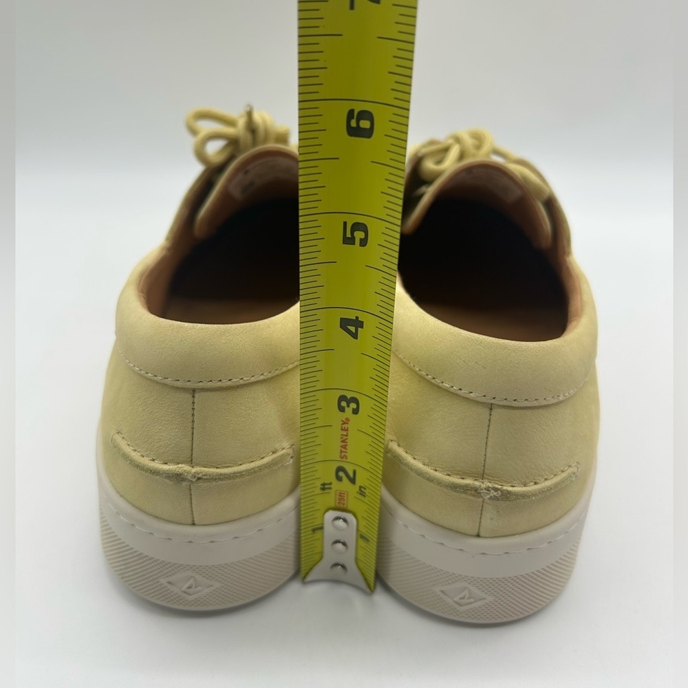 Sperry Candy Boat WM-745 Women’s Sneakers Light Yellow Size 10 New With Box - Picture 8 of 12